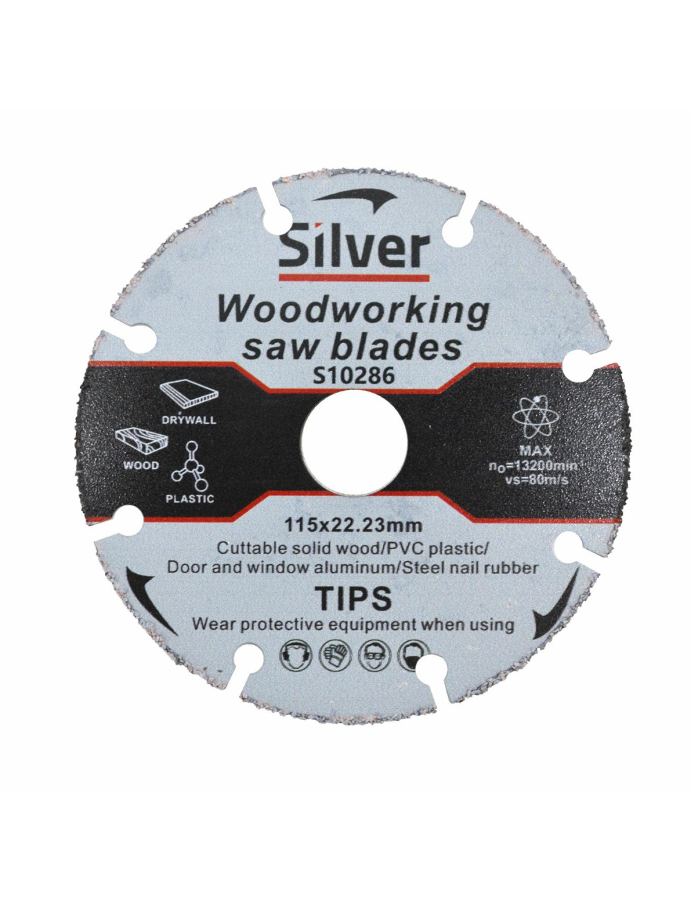 TARCZA UNIWERSALNA WĘGLIK SPIEKANY 115mm SILVER