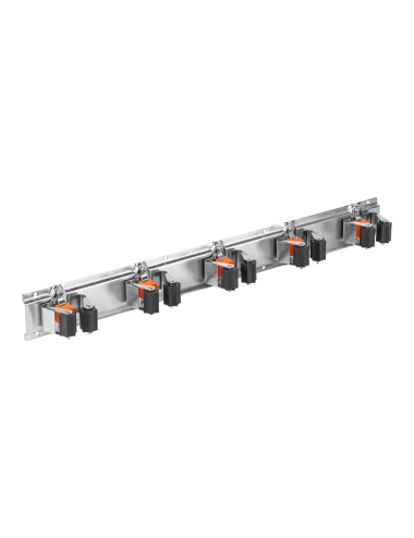 WIESZAK NA NARZĘDZIA 5 UCHWYTÓW ROLKOWYCH