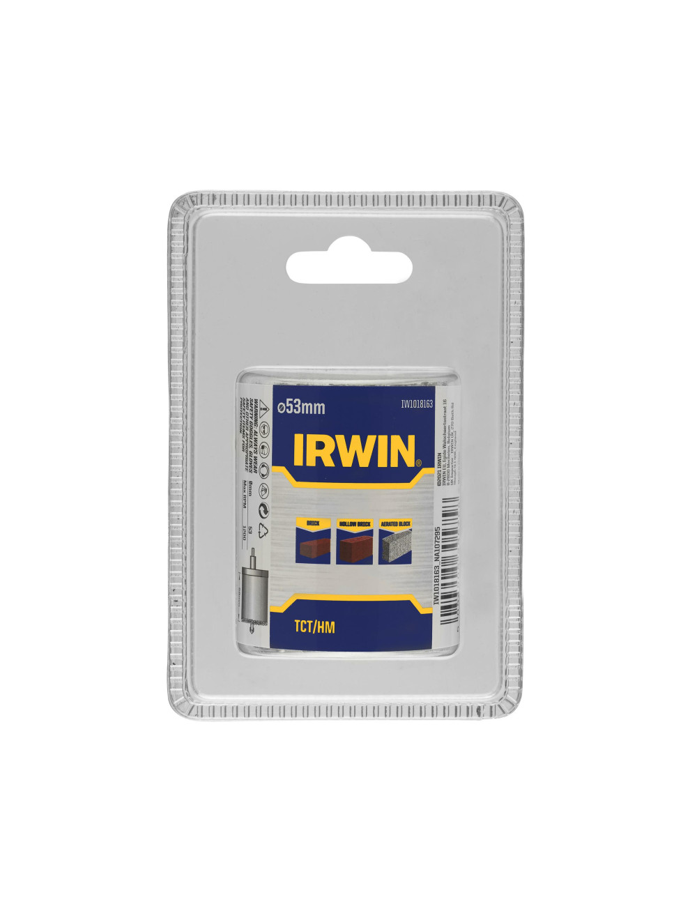 IRWIN OTWORNICA TCT HM BEZ ADAPTERA 53mm