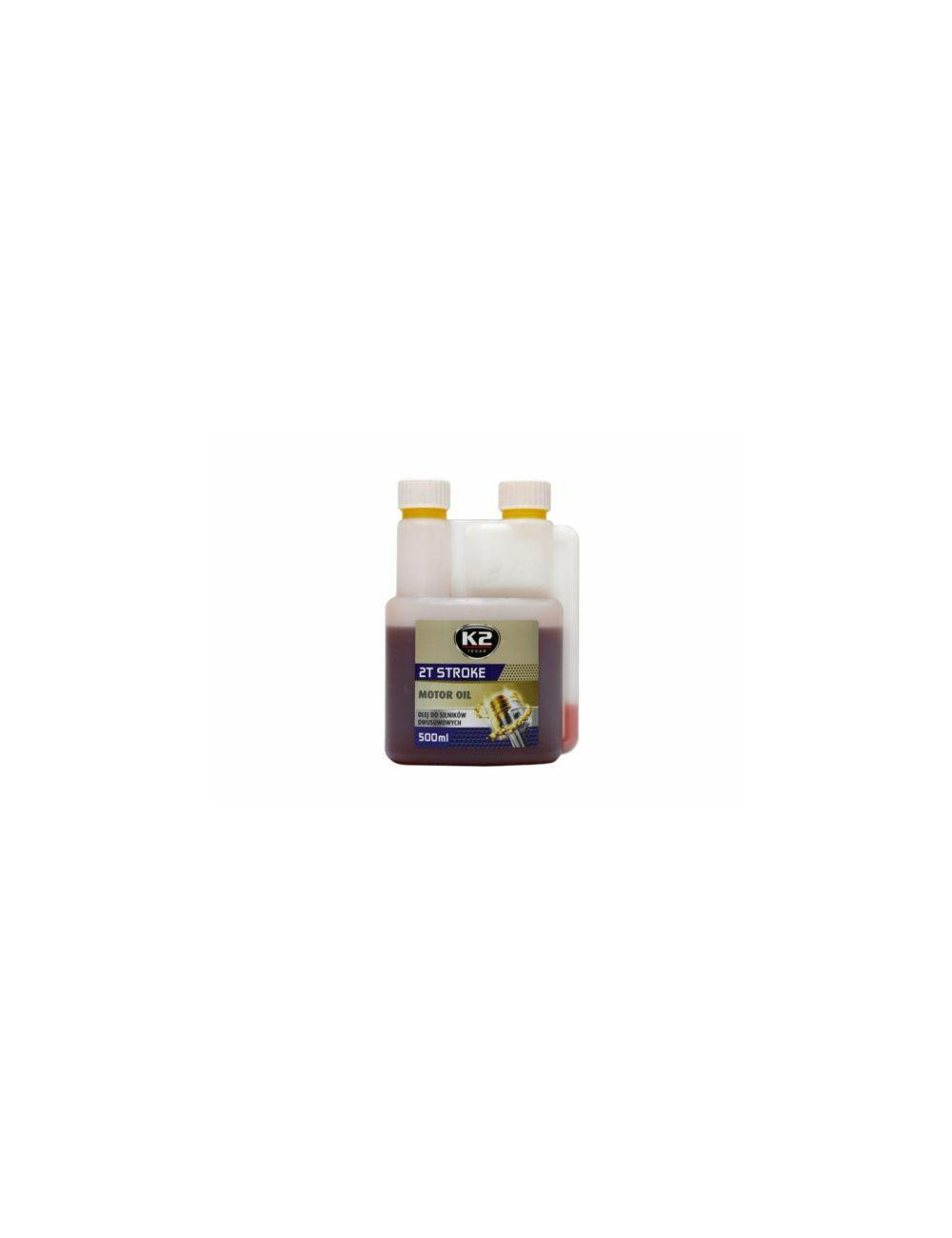 K2 OLEJ 2T STROKE OIL 500ML CZERWONY