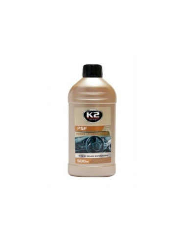K2 PŁYN DO UKŁADÓW WSPOMAGANIA KIEROWNICY POWER STEERING FLUID BEZBARWNY 500ML