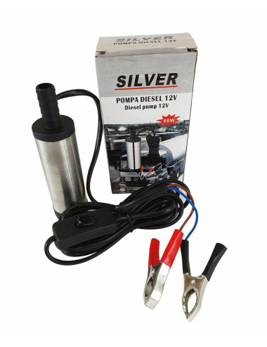 POMPKA DO PALIWA 38mm 12V SILVER