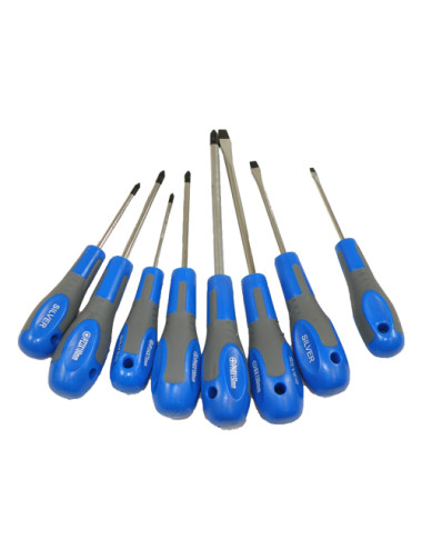 WKRĘTAKI 8szt. SILVER