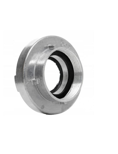 ZŁĄCZKA DO WĘŻA Z GWINTEM WEW2" SILVER