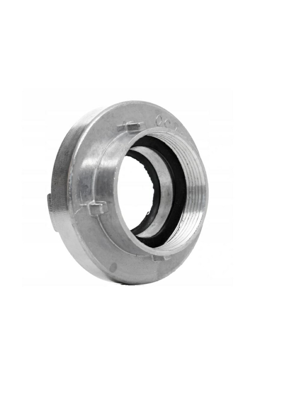 ZŁĄCZKA DO WĘŻA Z GWINTEM WEW2" SILVER