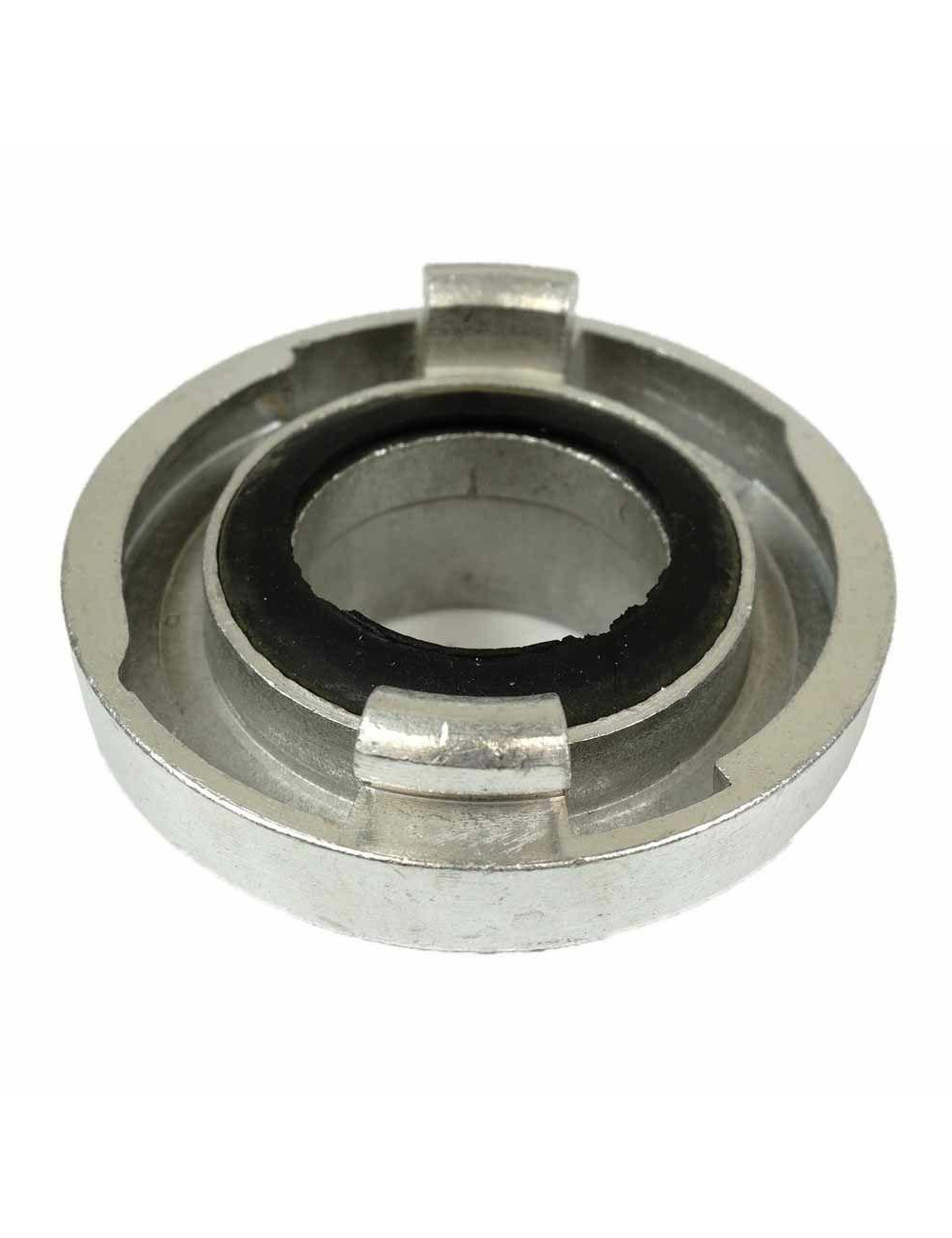 ZŁĄCZKA DO WĘŻA Z GWINTEM ZEW2" SILVER