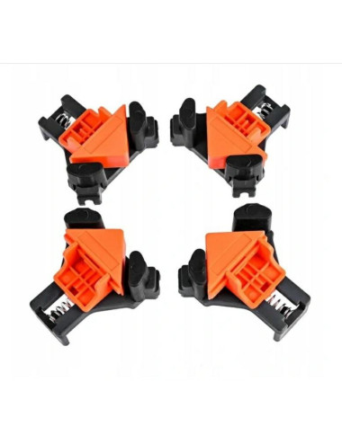 ŚCISK STOLARSKI KĄTOWY 4szt. SILVER