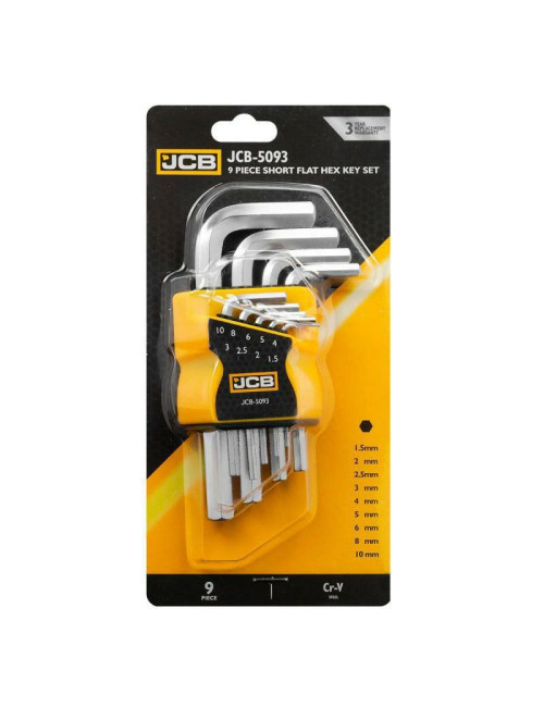 JCB IMBUSY 9szt. 1.5-10mm