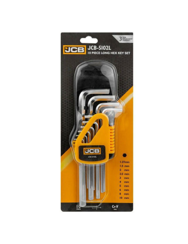 JCB IMBUSY 10szt. DŁ. 1.27-10mm
