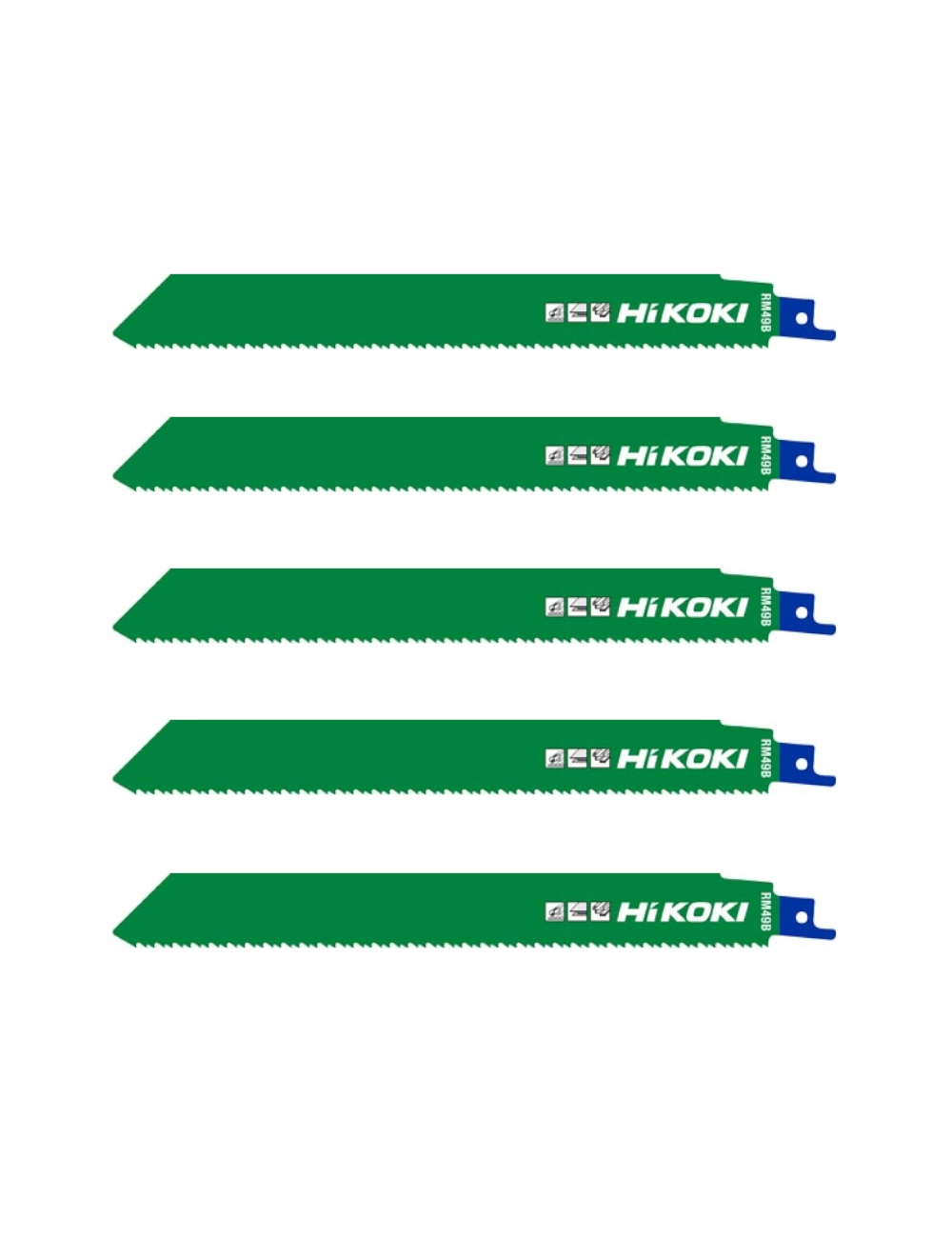 HIKOKI BRZESZCZOT DO PIŁ SZABLASTYCH RM49B S1121CHF 225mm 5szt.