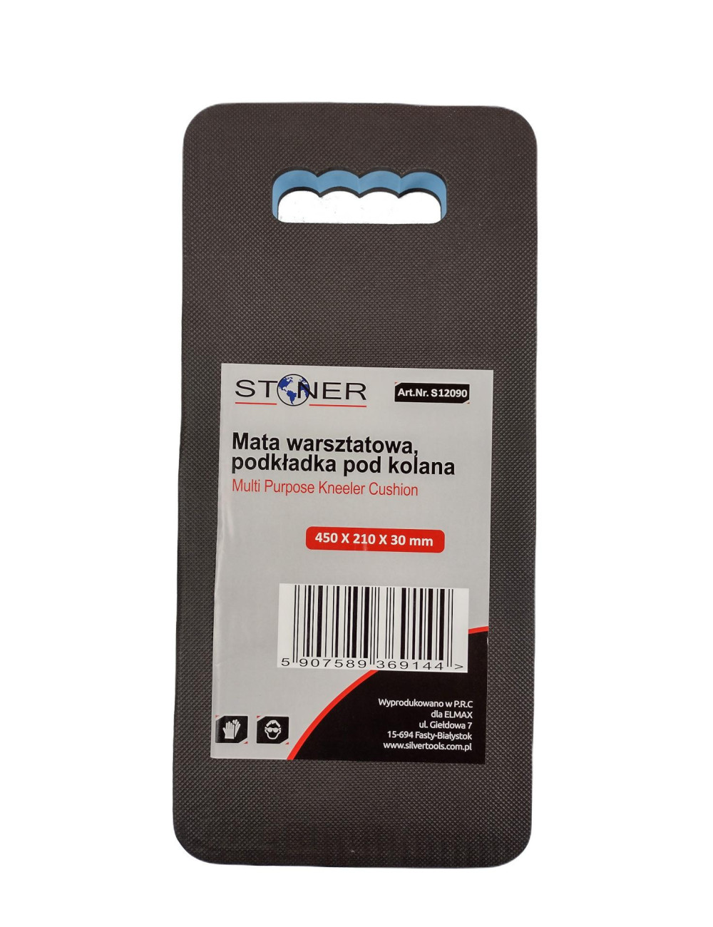 MATA WARSZTATOWA 450x210x30mm SILVER