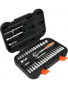 STHOR ZESTAW KLUCZY     1/4" 38el   58640