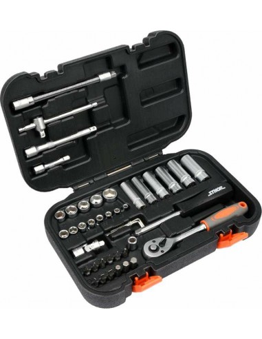 STHOR ZESTAW KLUCZY     1/4" 42el    58641