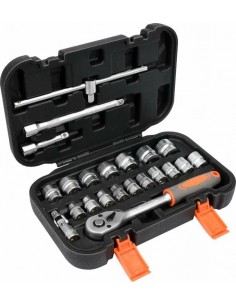 STHOR ZESTAW KLUCZY    3/8"  22el    58661