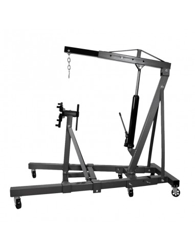 AWTOOLS ŻURAW WARSZTATOWY 2-TONOWY + WÓZEK MONTAŻOWY 900 kg