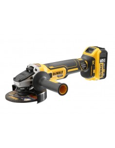 DEWALT SZLIFIERKA KĄT. 18V DCG405P2 125mm 2x5,0Ah BL WŁ. SUWAKOWY