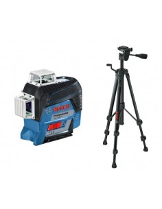 BOSCH LASER LINIOWY 3-PŁASZCZYZNOWY GLL 3-80 C + STATYW BT150