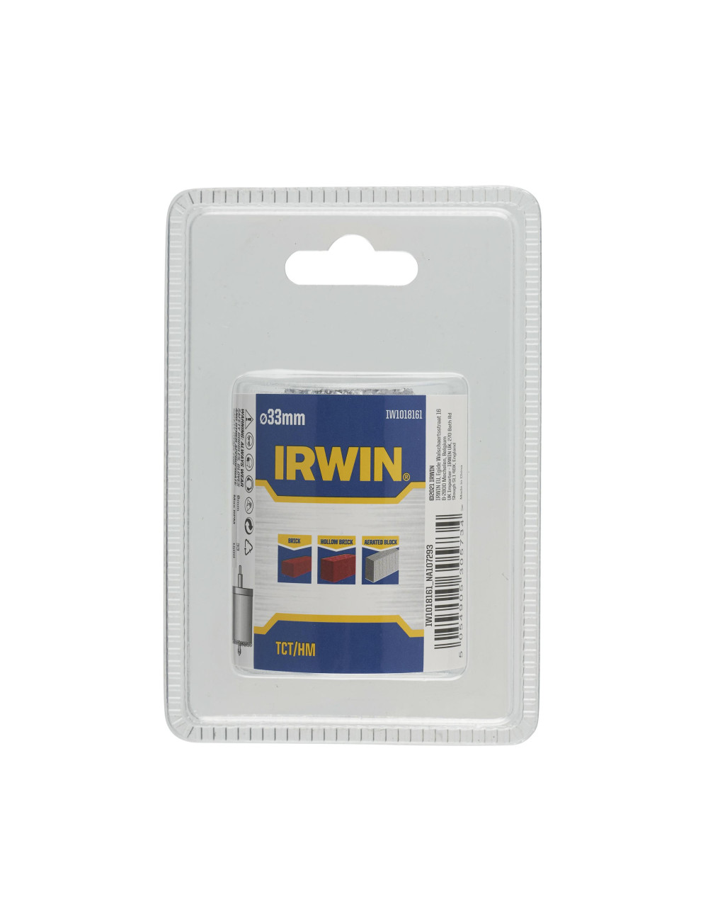 IRWIN OTWORNICA TCT HM BEZ ADAPTERA 33mm