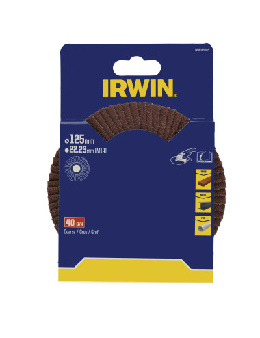 IRWIN ŚCIERNICA LISTKOWA 125mm x 22,23mm P 40