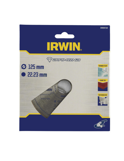 IRWIN TARCZA DIAMENTOWA 125mm x 22,23mm PEŁNA