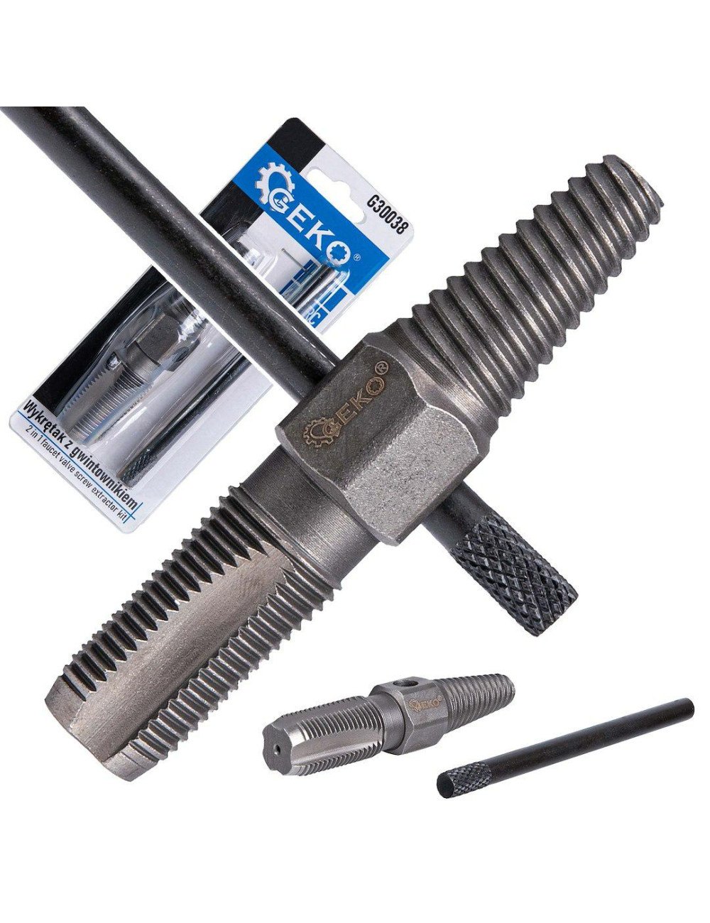 WYKRĘTAK DO GWINTOWNIKÓW DO USUWANIA ZERWANYCH ŚRUB 1/2"