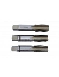 AWTOOLS GWINTOWNIK M2 HSS M24x3,00 kpl.3szt.