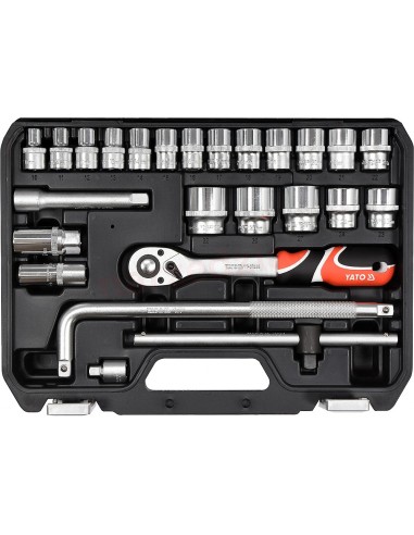 YATO ZESTAW KLUCZY   1/2"  25el