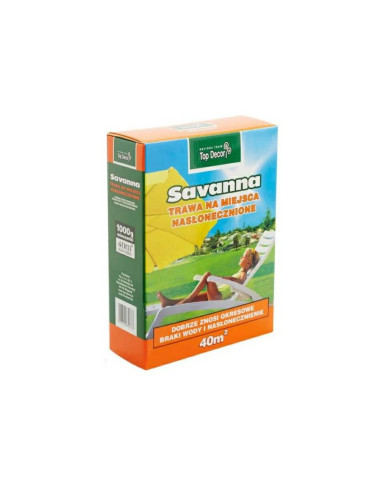 TRAWA SAVANNA 1 kg Ozn. partii: PL430 09 10060 M548 A