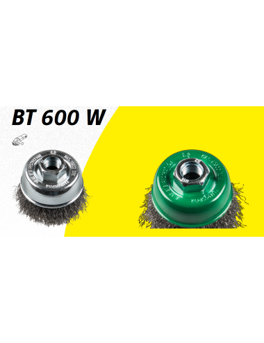 KLINGSPOR SZCZOTKA GARNKOWA 65mm M14 BT600W DRUT FALISTY