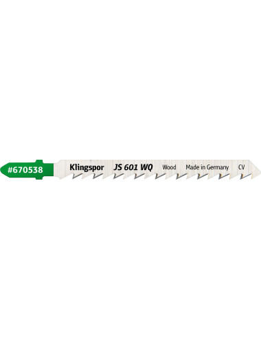 KLINGSPOR BRZESZCZOT DO WYRZYNARKI 115x8x1,45mm JS 601 WQ 5szt.