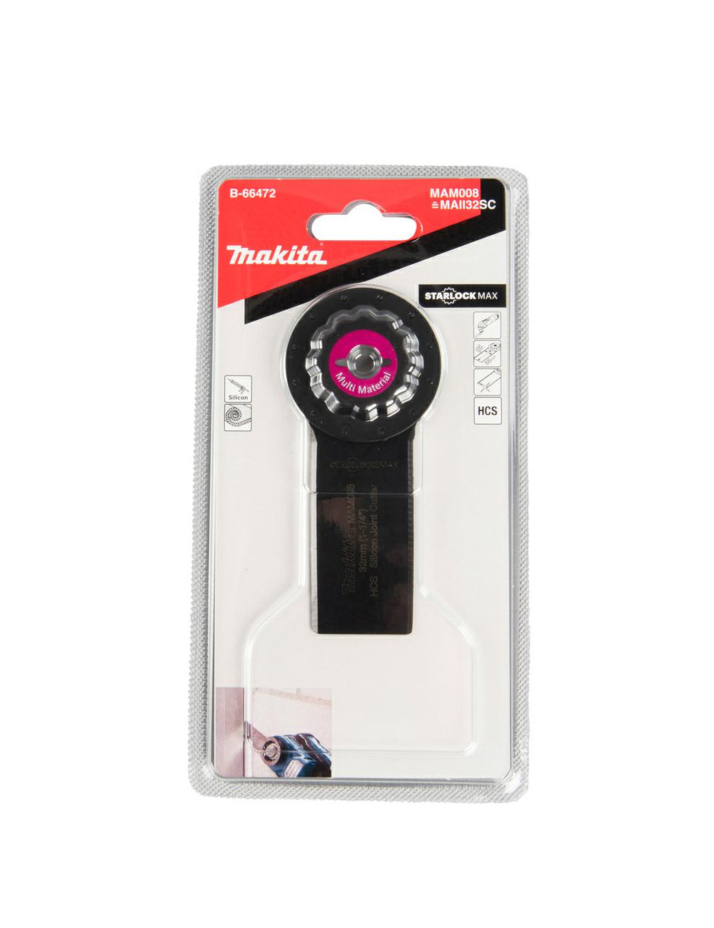 MAKITA MT SKROBAK HCS 32mm x 60mm MULTITOOL STARLOCK MAX