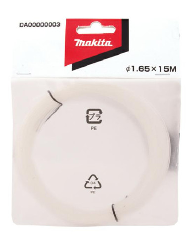 MAKITA ŻYŁKA DO GŁOWICY 1,65mm 15mb DO UR3000