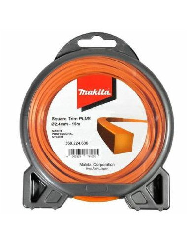 MAKITA ŻYŁKA NYLONOWA KWADRAT 2,4mm 15mb