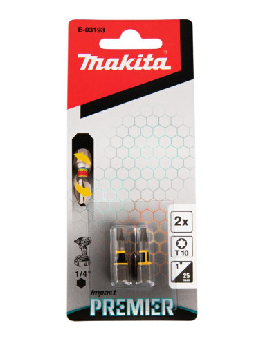 MAKITA KOŃCÓWKA WKRĘTAKOWA T10-25mm 2szt. IMPACT PREMIER