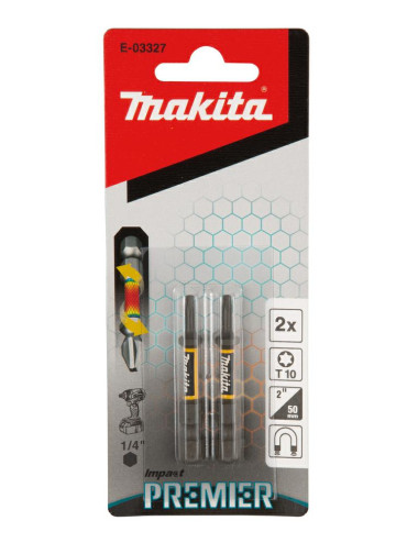 MAKITA KOŃCÓWKA WKRĘTAKOWA T10-50mm 2szt. IMPACT PREMIER