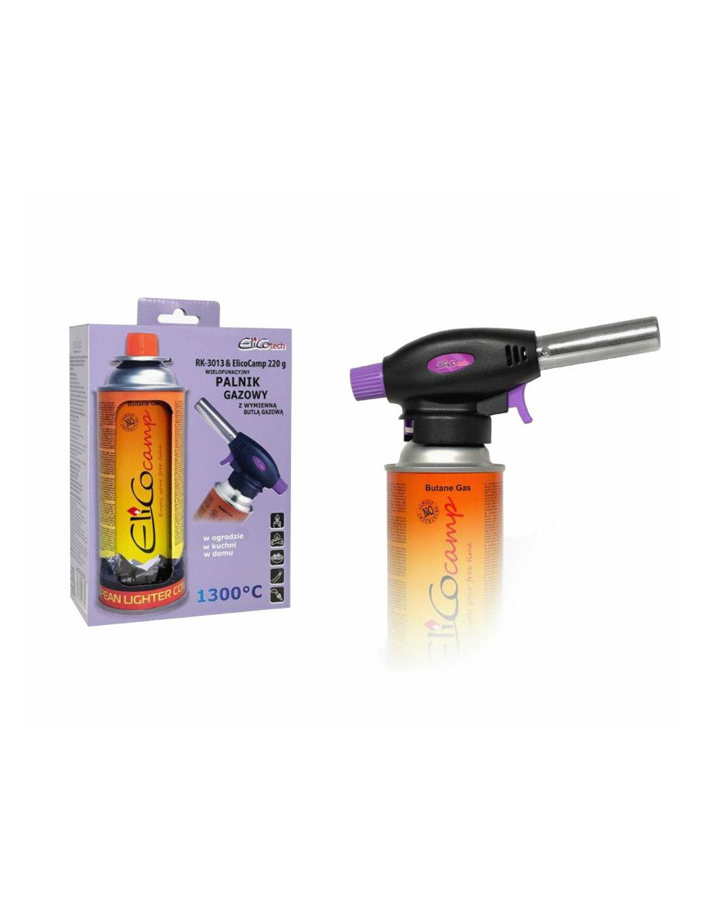 ELICO PALNIK GAZOWY RK-3013+GAZ 220g