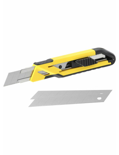 STANLEY NOŻYK 18mm +3szt. OSTANLEY ŁAM. PLASTIK