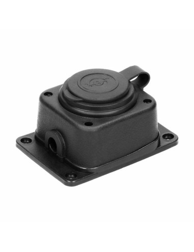 ORNO ROZGAŁĘŹNIK BRYZGOSZCZELNY I ODPORNY NA UDERZENIA IP44, 1x GNIAZDO 2P+Z GUMOWY, UNIEPALNIONY