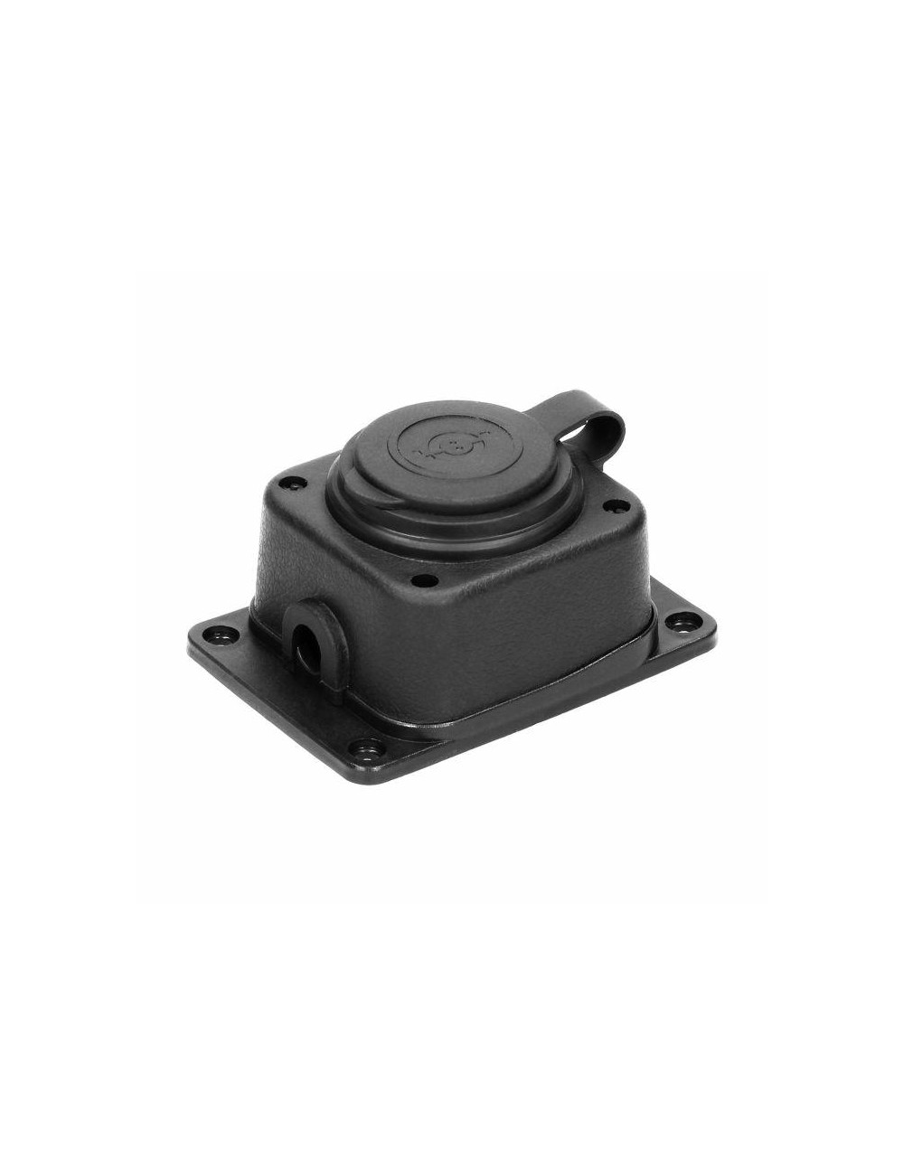 ORNO ROZGAŁĘŹNIK BRYZGOSZCZELNY I ODPORNY NA UDERZENIA IP44, 1x GNIAZDO 2P+Z GUMOWY, UNIEPALNIONY