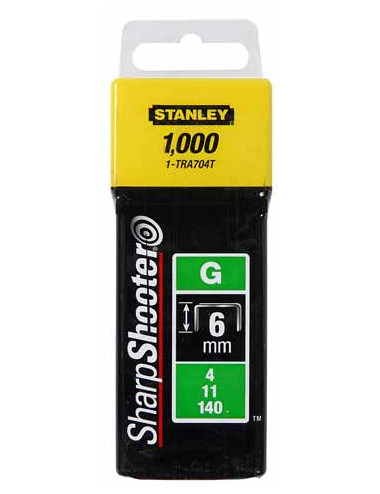 STANLEY ZSZYWKI G 10mm 1000