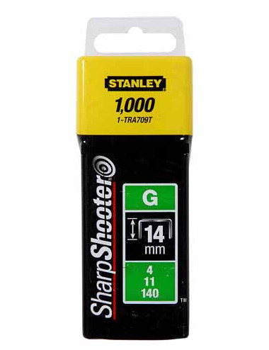 STANLEY ZSZYWKI G 14mm 1000