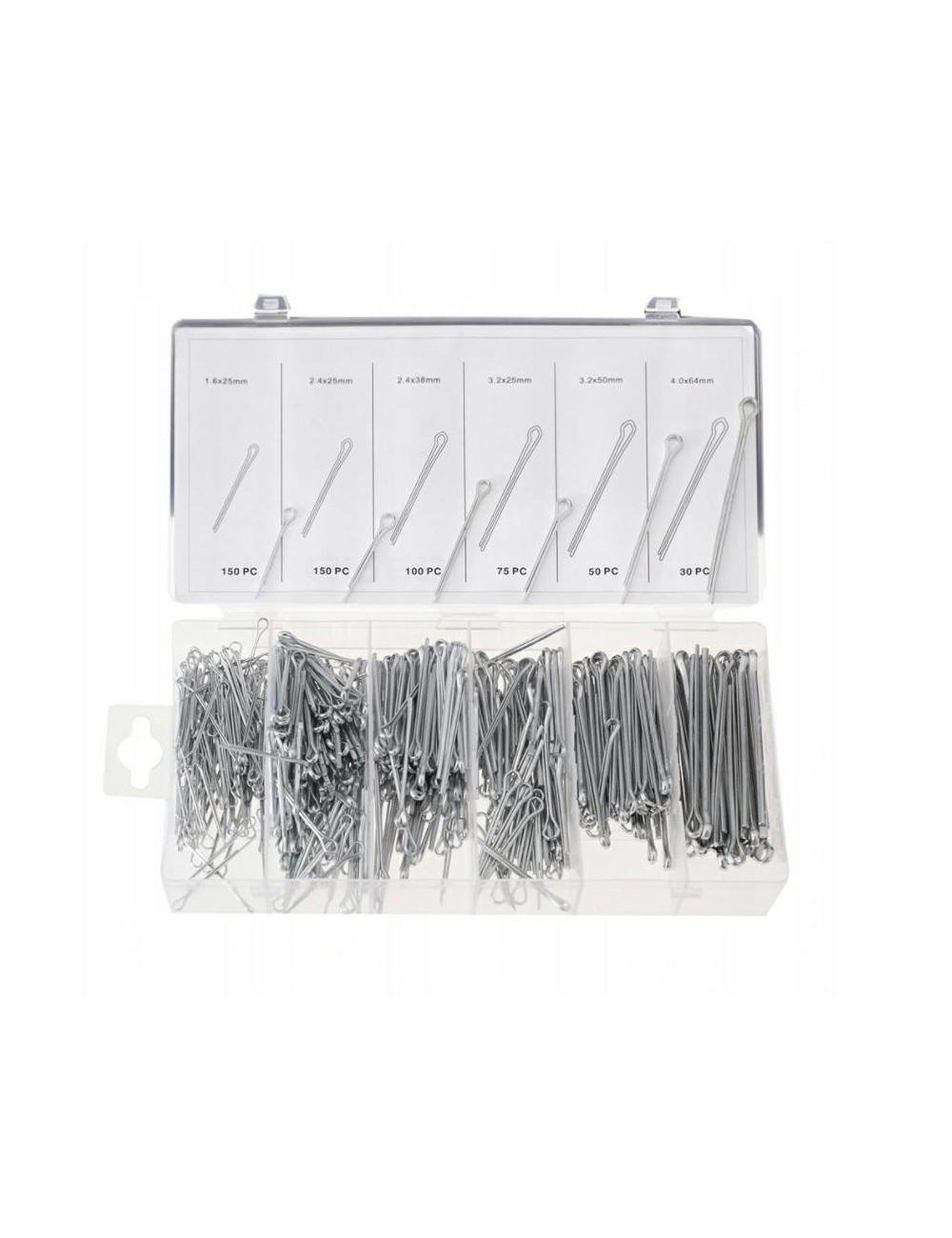 ZAWLECZKI PRZETYCZKI 555szt. SILVER