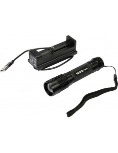 YATO LATARKA METALOWA Z DIODĄ CREE AKUMULATOROWA