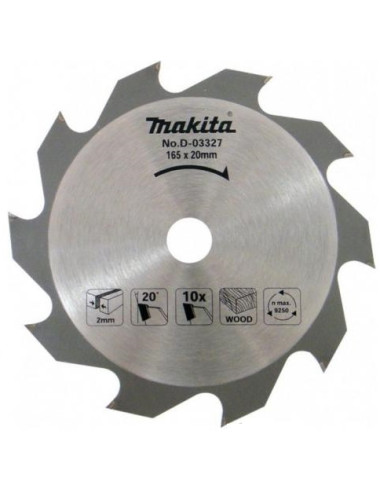 MAKITA PIŁA TARCZOWA 165x20x10z ECO