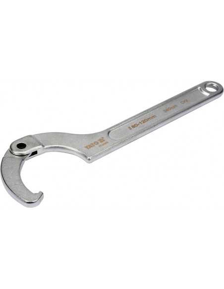 YATO KLUCZ HAKOWY Z NOSKIEM, PRZEGUBOWY  80-120mm