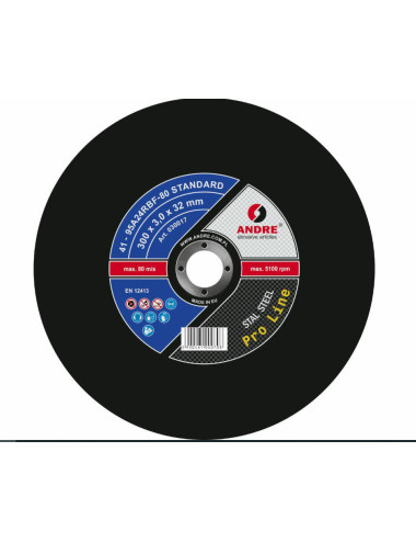 ANDRE TARCZA DO METALU 300 x 3,0mm x 32mm STANDARD PRO LINE 95A24RBF