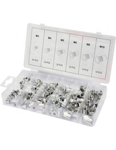 YATO NITONAKRĘTKI ALUMINIOWE kpl.150el. M3-M10