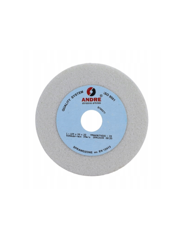 ANDRE ŚCIERNICA PŁASKA 125mm x 20mm x 20mm 99A60K7VE01-35 BIAŁA "TYP 1"