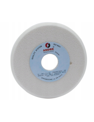 ANDRE ŚCIERNICA PROFILOWANA 150mm x 8mm x 32mm 99A60K7VE01-35 BIAŁA "TYP 1C"