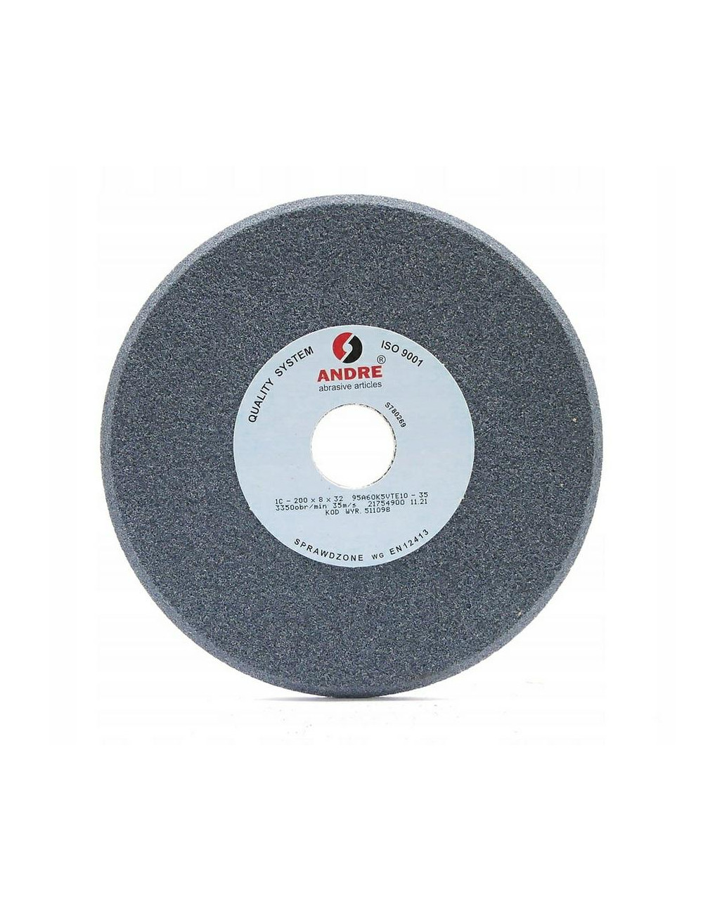 ANDRE ŚCIERNICA PROFILOWANA 200mm x 8mm x 32mm 95A60K5VTE10-35 SZARA "TYP 1C"